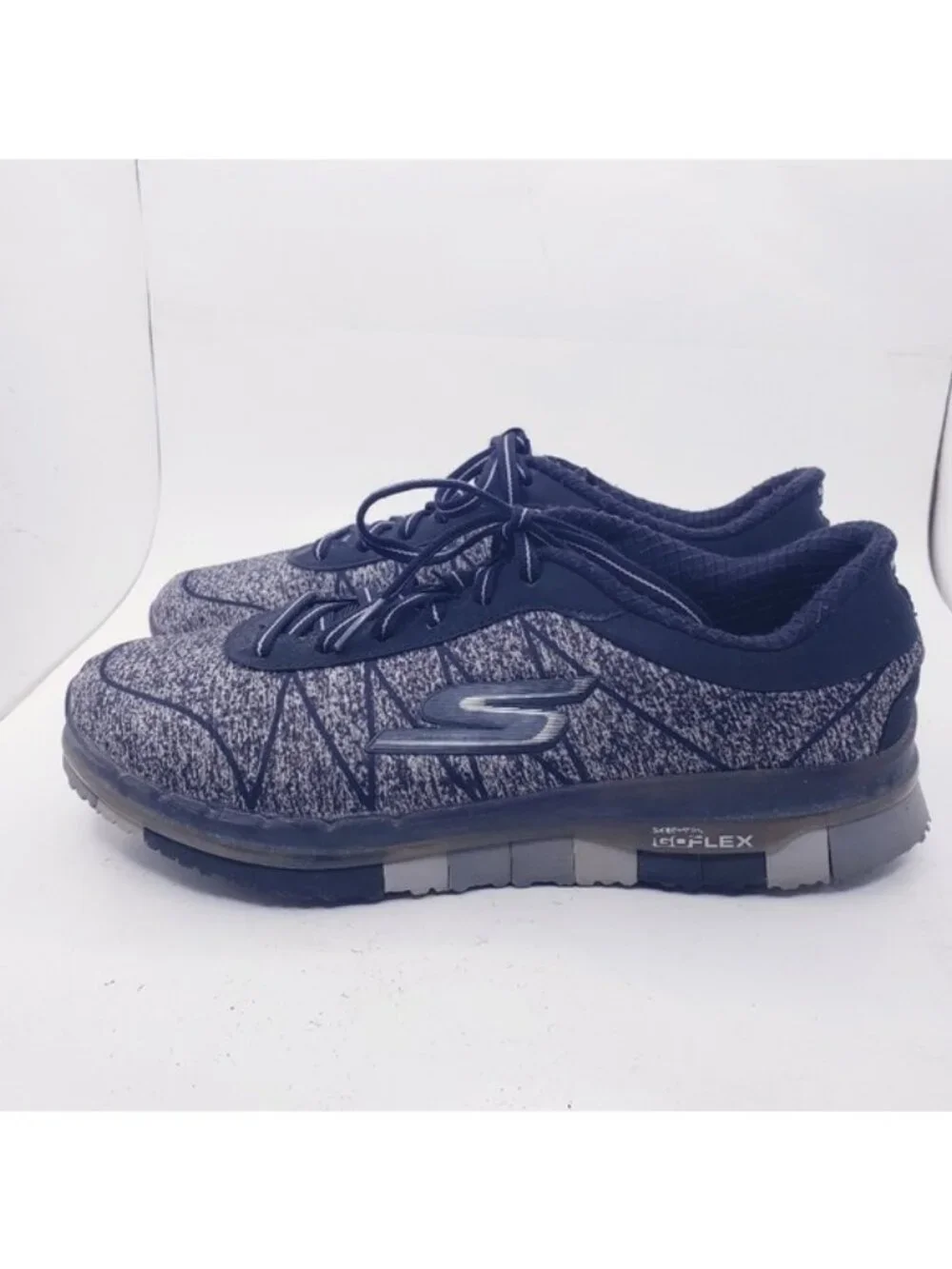 Skechers Gray Go Flex Ability Walk Athletic Sneakers Shoes Women's Size 7.5